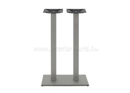 ASHA dupla oszlopos acél bárasztalláb könyöklő asztalbázis h108 cm