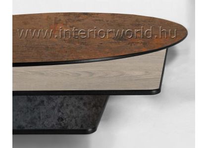 HPL compact asztallap, design dekor, 10 mm vast.