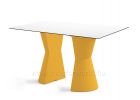 DOT dupla oszlopos asztalbázis asztalláb 73h cm