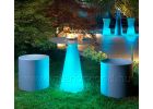 TIFFANY RGB LED világító színváltós asztal 72h cm