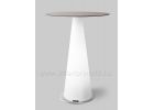 TIFFANY RGB LED világító színváltós magas bárasztalláb könyöklő asztalbázis 110h cm