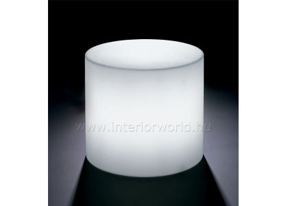 KAYLI LED világító henger puff / asztalka