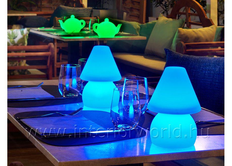MY színváltós asztali dekor lámpa RGB LED