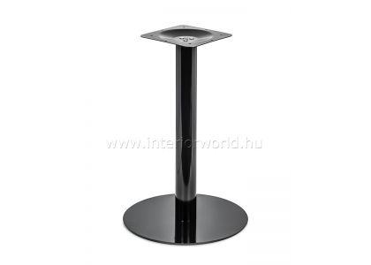 C47 fekete acél asztalláb asztalbázis 73h cm