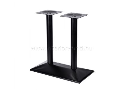 C10 dupla oszlopos acél asztalláb asztalbázis 73h cm