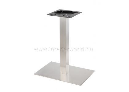 E27 rozsdamentes acél központi asztalbázis asztalláb 73h cm