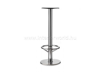 BASIC kerek könyöklő  bárasztalbázis bárasztalláb lábtartóval 108h cm