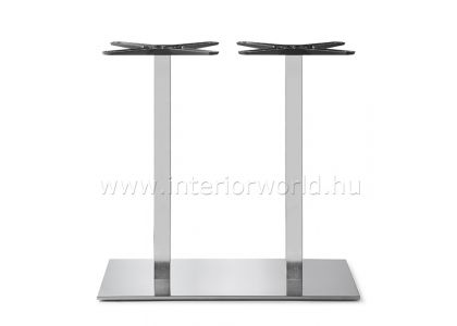 SLIM dupla oszlopos acél asztalbázis asztalláb 73h cm