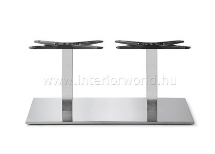 SLIM dupla oszlopos dohányzóasztalláb asztalbázis 40h cm