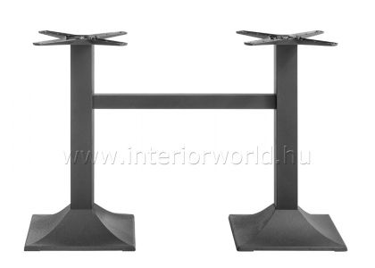 VULCANO dupla oszlopos asztalbázis asztalláb 72,5h cm