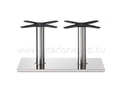 BASIC dupla oszlopos dohányzóasztalláb asztalbázis 40h cm