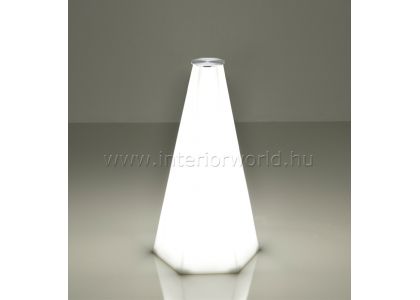 BLADE RUNNER világító asztalbázis asztalláb üveg asztallaphoz 73h cm