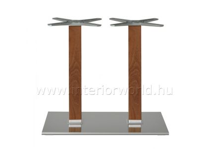 QINOX dupla faoszlopos asztalbázis asztalláb 73h cm